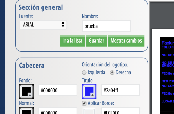 Personalización